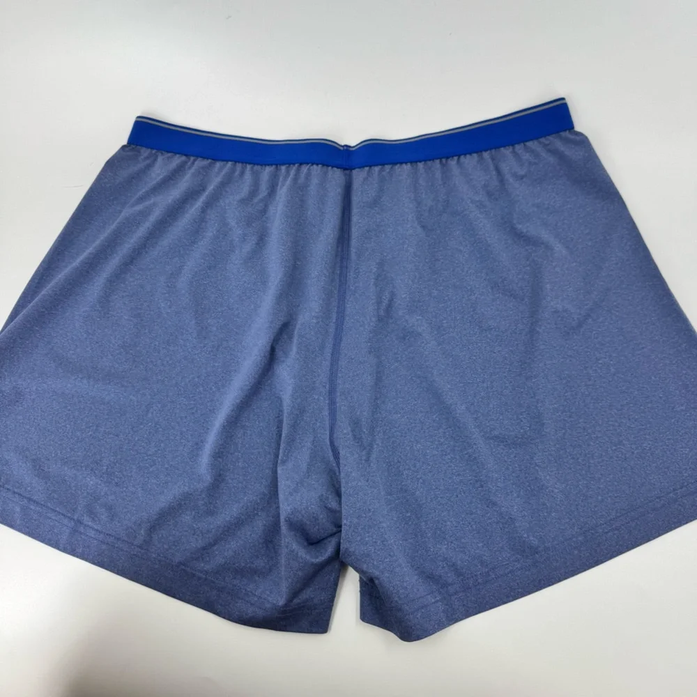 REI‎ Heather Blue Boxers with Elastic Waistband